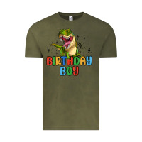 Vintage Olive birthday boy Vintage Tee - MaliasSmallBusiness