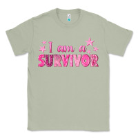 Matcha I Am a Survivor Breast Cancer Classic Tee - texasbilliewilder