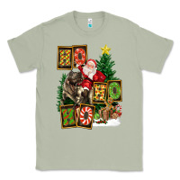 Matcha Christmas Trex Ho Ho Ho Santa Classic Tee - FaDigitalArtStudio