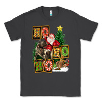 Smoke Christmas Trex Ho Ho Ho Santa Classic Tee - FaDigitalArtStudio