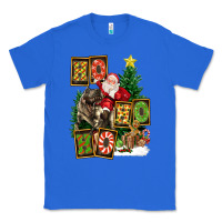 True Royal Christmas Trex Ho Ho Ho Santa Classic Tee - FaDigitalArtStudio