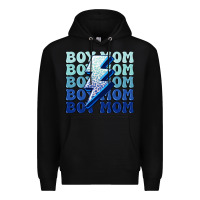Black boy mom Premium Hoodie - MaliasSmallBusiness