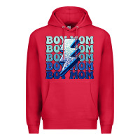 Cardinal boy mom Premium Hoodie - MaliasSmallBusiness