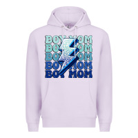 Lilac boy mom Premium Hoodie - MaliasSmallBusiness