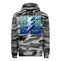 Slate Camo boy mom Premium Hoodie - MaliasSmallBusiness