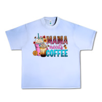 Grape Ice mama needs coffee Urban Heavy Tee - Zillion Design Studio