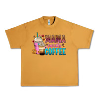 Peanut Butter mama needs coffee Urban Heavy Tee - Zillion Design Studio