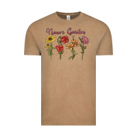 Vintage Coffee nana's garden Vintage Tee - MaliasSmallBusiness