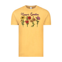 Vintage Mustard nana's garden Vintage Tee - MaliasSmallBusiness