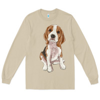 Mushroom beagle Long Sleeve Tee - RanaPortraitStore