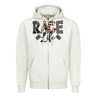 Race Life Zipper Hoodie | Teevron
