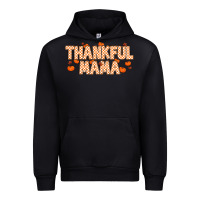 Black Thankful Mama Urban Hoodie - MaliasSmallBusiness