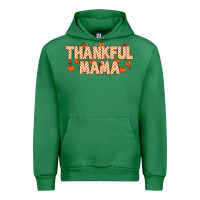 Emerald Thankful Mama Urban Hoodie - MaliasSmallBusiness