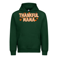 Forest Green Thankful Mama Urban Hoodie - MaliasSmallBusiness