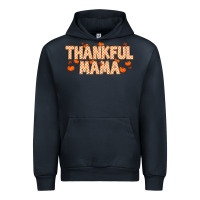 Navy Thankful Mama Urban Hoodie - MaliasSmallBusiness