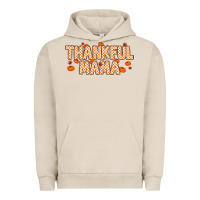 Pigment French Oak Thankful Mama Urban Hoodie - MaliasSmallBusiness