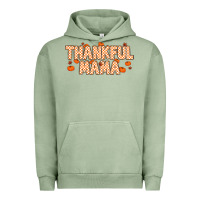 Pigment Oil Green Thankful Mama Urban Hoodie - MaliasSmallBusiness