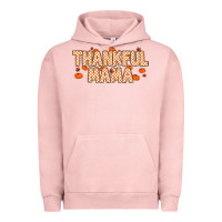 Pigment Salmon Thankful Mama Urban Hoodie - MaliasSmallBusiness