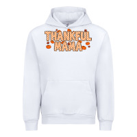 White Thankful Mama Urban Hoodie - MaliasSmallBusiness
