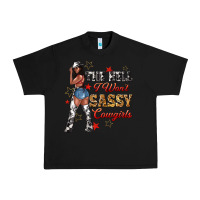 Black the heel i wont sassy cowgirls Urban Heavy Tee - texasbilliewilder