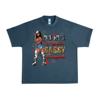 Midnight Navy the heel i wont sassy cowgirls Urban Heavy Tee - texasbilliewilder