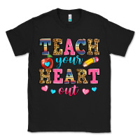 Black teach your heart out Classic Tee - Zillion Design Studio