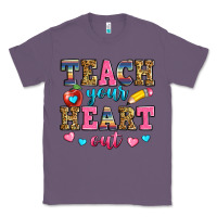 Lavender teach your heart out Classic Tee - Zillion Design Studio