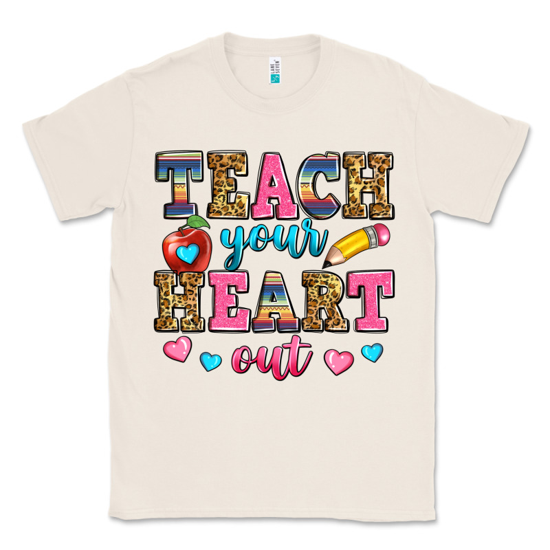 Teach Your Heart Out Classic Tee by Zillion Design Studio | Teevron