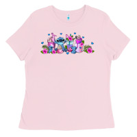 Bubblegum Pink stitch coffee cups libbey glass Ladies Tee - AdoDesignShop