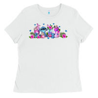 White stitch coffee cups libbey glass Ladies Tee - AdoDesignShop
