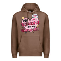 Chestnut my residents are my valentines Premium Hoodie - MaliasSmallBusiness