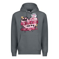 Rock my residents are my valentines Premium Hoodie - MaliasSmallBusiness