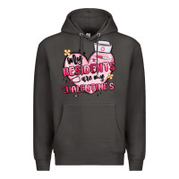 Smoke my residents are my valentines Premium Hoodie - MaliasSmallBusiness