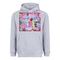 Heather Grey school nurse tumbler Heavyweight Hoodie - BundleAndBundleShop