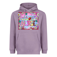 Lavender school nurse tumbler Heavyweight Hoodie - BundleAndBundleShop