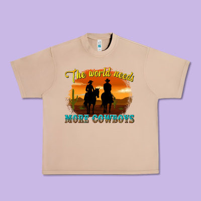 Urban Heavy Tee the world needs more cowboys