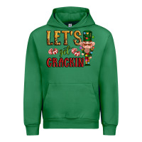 Emerald Let's get crackin Christmas Urban Hoodie - NancyCooperArtShop