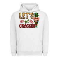 Pigment Lunar Rock Let's get crackin Christmas Urban Hoodie - NancyCooperArtShop