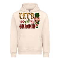 Sandshell Let's get crackin Christmas Urban Hoodie - NancyCooperArtShop