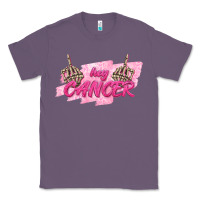 Lavender Hey Cancer Classic Tee - texasbilliewilder