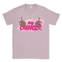 Lilac Hey Cancer Classic Tee - texasbilliewilder