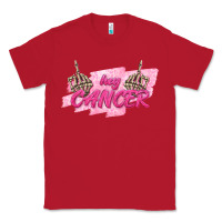 Red Hey Cancer Classic Tee - texasbilliewilder