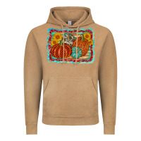 Vintage Camel pumpkin sunflower Vintage Hoodie - AdoDesignShop