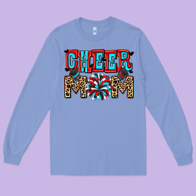 Cheer Mom Long Sleeve Tee Designed By Zillion Design Studio
