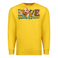 Lemon love golden retriever Premium Sweatshirt - Artiststas