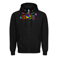 Black lgbtq hope  libbey glass Zipper Hoodie - HRA Design Shop