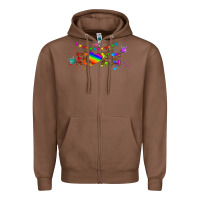 Chestnut lgbtq hope  libbey glass Zipper Hoodie - HRA Design Shop