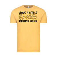 Vintage Mustard leave a little sparkle wherever you go Vintage Tee - MaliasSmallBusiness