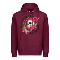Burgundy its cold outside like my heart Premium Hoodie - MaliasSmallBusiness
