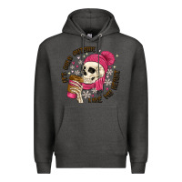 Charcoal Heather its cold outside like my heart Premium Hoodie - MaliasSmallBusiness